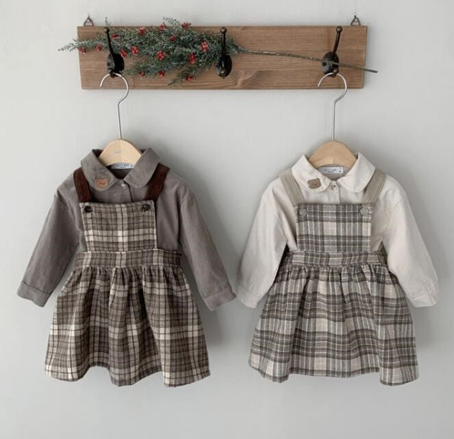 2023★春新作★韓国風子供服★ワンピース★2色73-90CM