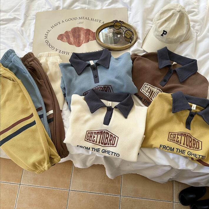 2023★春新作★韓国風子供服★トップス+ズボン2セット★4色90-140CM