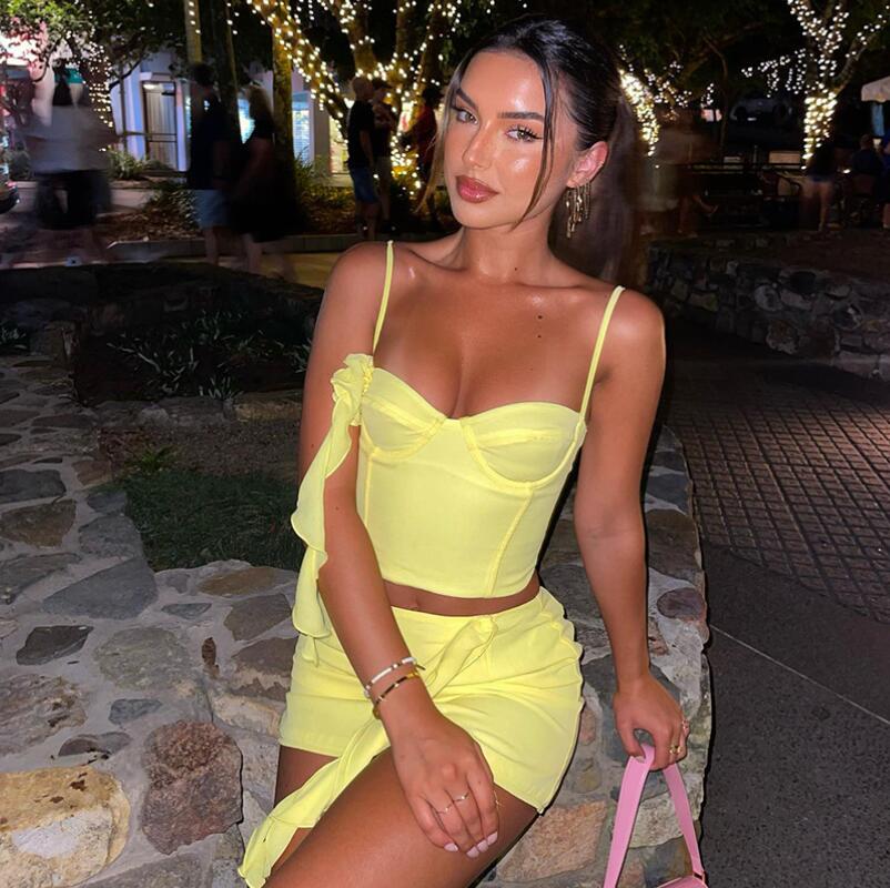 2023新作★お買い得★レディース★修身★キャミソール★セクシー上着★