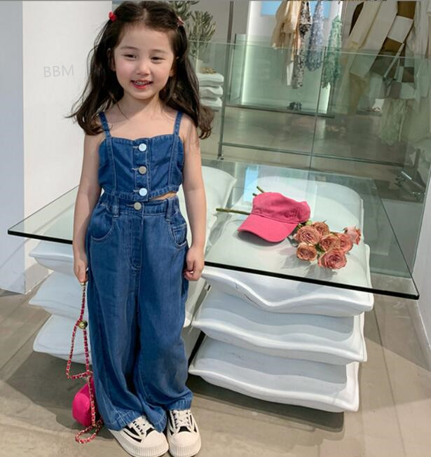 2023★春夏新作★韓国風子供服★トップス+ズボン2セット★7-15