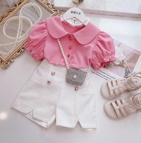 2023新品★子供服★トップス+ズボン　セット★120-170cm★2色