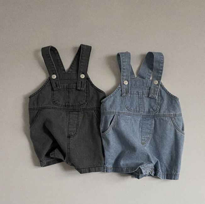子供服★サロペット★デニム★韓国風子供服★ベビー★男女兼用★2色★66-100CM