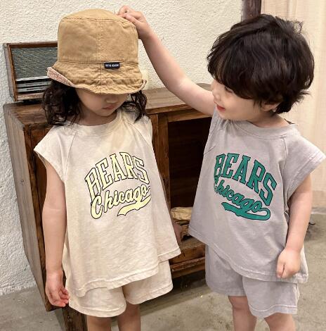 ★春夏新作★キッズ用アパレル★セットアップ★2点セット★80-150