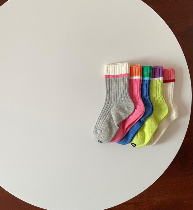 2023★春夏新作★可愛い★子供靴下★ソックス★通気★1セット=5足