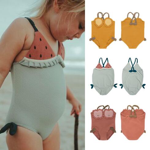 2023新品★子供服　可愛い水着★80-120cm★3色