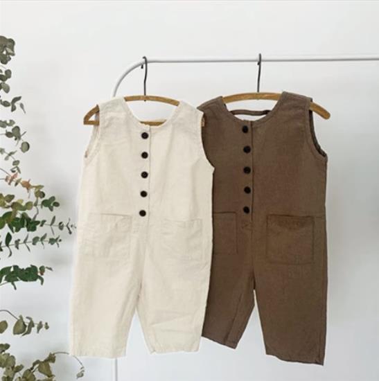 2023春夏新品★子供服　連体服　90-130cm★2色