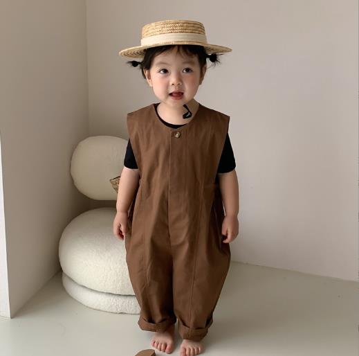 2023夏新品★子供服　連体服　80-140cm★3色