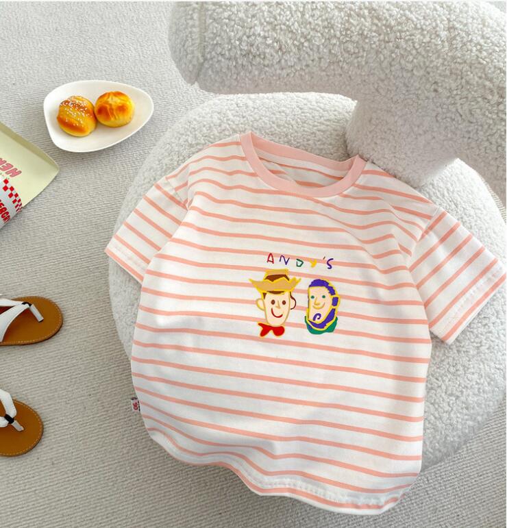 2023年★子供服　Tシャツ　トップス★90-130cm★
