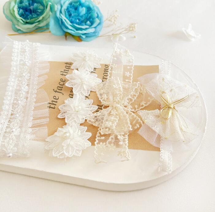 子供用★ヘアバンド★髪飾り★ヘアアクセサリー★ベビー★レース★撮影道具★可愛い★5色