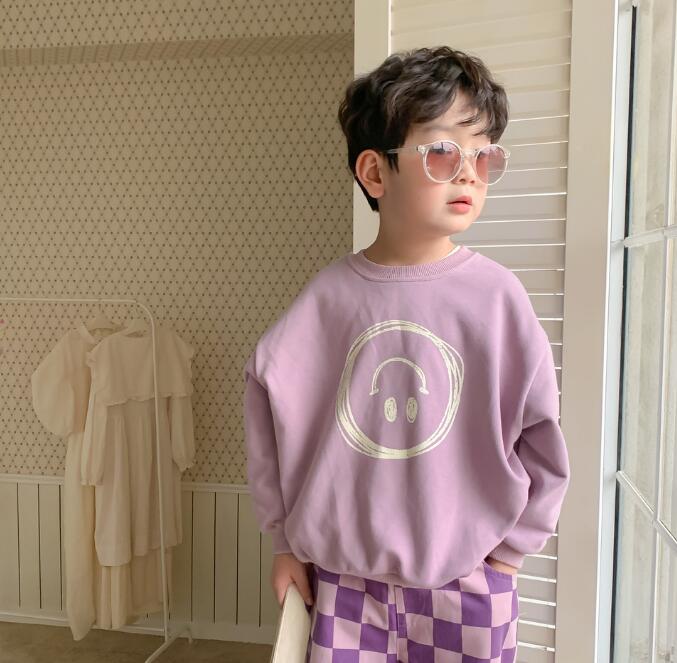 子供服★トップス★パーカー★韓国風子供服★キッズ男の子★笑顔★80-140CM