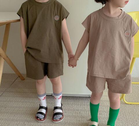 ★夏新作★キッズ用アパレル★セットアップ★80-130