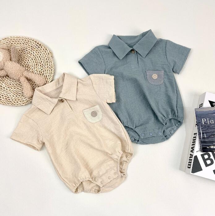 子供服★ロンパース★連体服★韓国風子供服★ベビー★2色★66-90CM