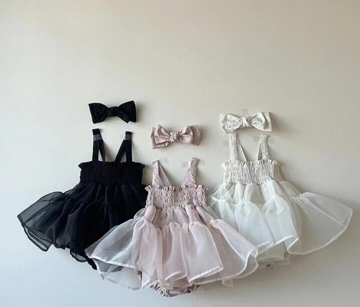 2023新品★子供服　ワンピース　ロンパース★73-100cm★3色