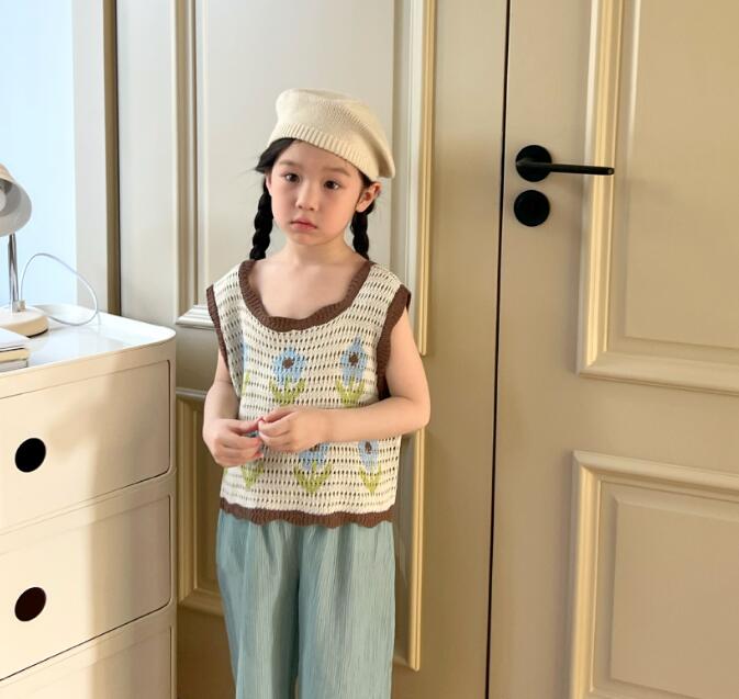 2023新品★子供服　ニットトップス★90-140cm★