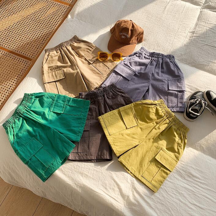 2023★春夏新作★韓国風子供服★ショートズボン★5色90-140CM