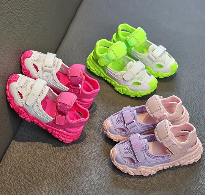 2023夏新品★子供用靴　サンダル　シューズ (13.5-22.0cm)★4色