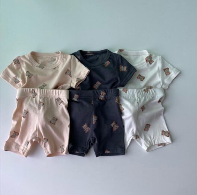 2023★春夏新作★韓国風子供服★トップス+ズボン2セット★3色80-130CM