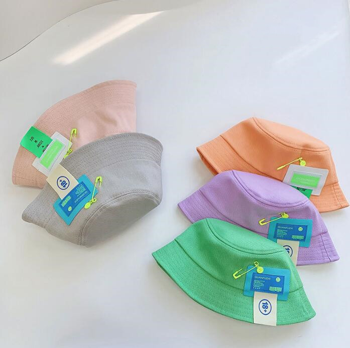 子供用★帽子★バケットハット★キッズ★男女兼用★日焼け防止★韓国風★7色