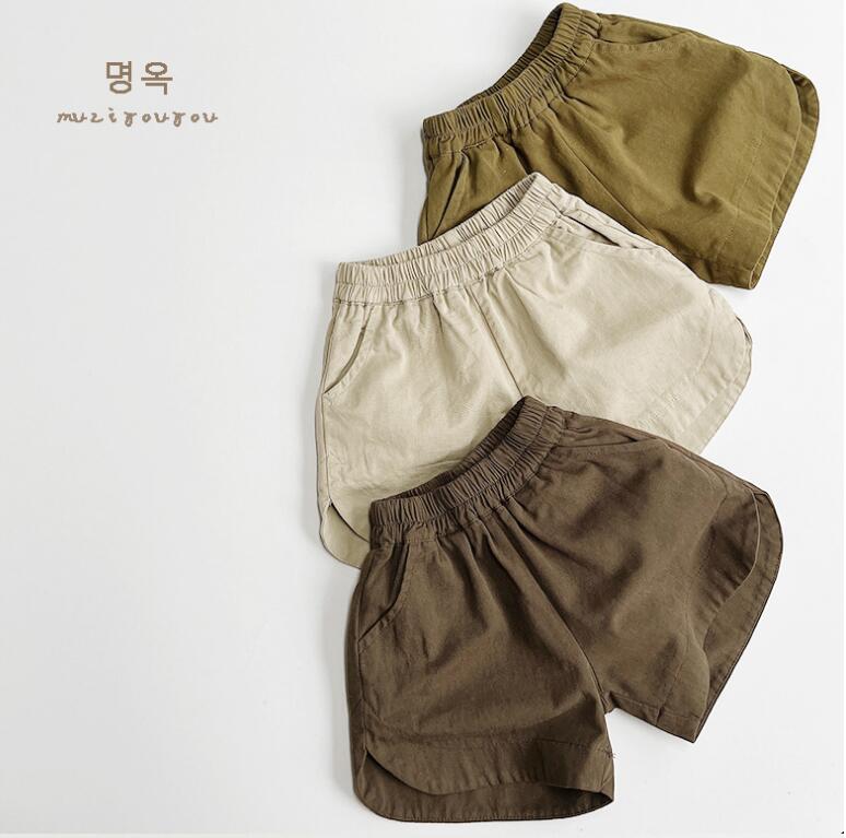 2023新品★子供服　ショートズボン★80-130cm★3色