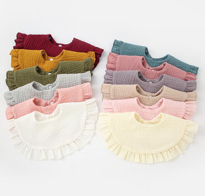 よだれかけ★子供用★涎掛け★ベビー向け★赤ちゃん用★可愛い★無地★12色