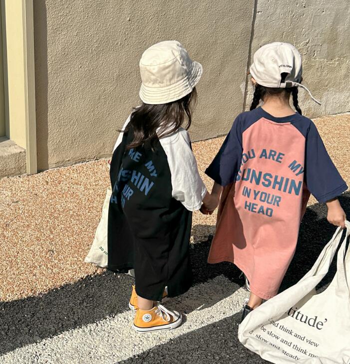 2023年★子供服　ワンピース★80-150cm★2色