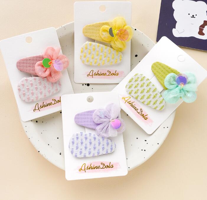 子供用★キッズ★髪飾り★まとめ髪用★ヘアアクセサリー★ヘアピン★2枚入り★多色