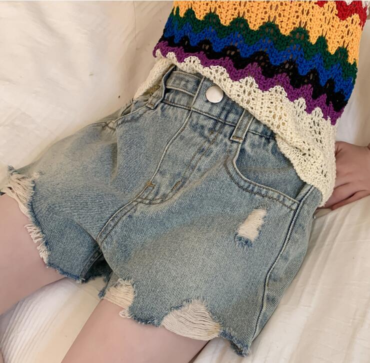 子供服★ショートパンツ★ボトムス★デニム★韓国風子供服★キッズ女の子★80-150CM