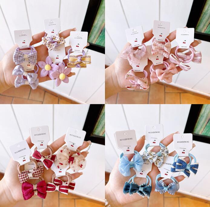 子供用★キッズ★髪飾り★まとめ髪用★ヘアアクセサリー★ヘアゴム★10枚入り★多色