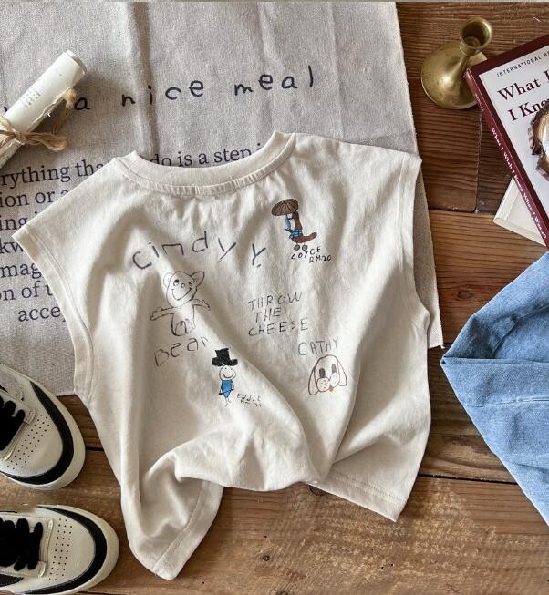 2023★春夏新作★韓国風子供服★ベスト★80-130CM