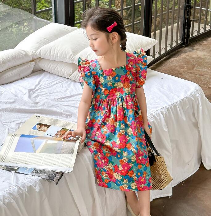 2023★春夏新作★韓国風子供服★ワンピース★7-17