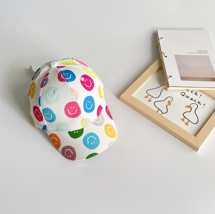 子供用★帽子★キャップ★野球帽★キッズ★男女兼用★日焼け防止★笑顔★可愛い