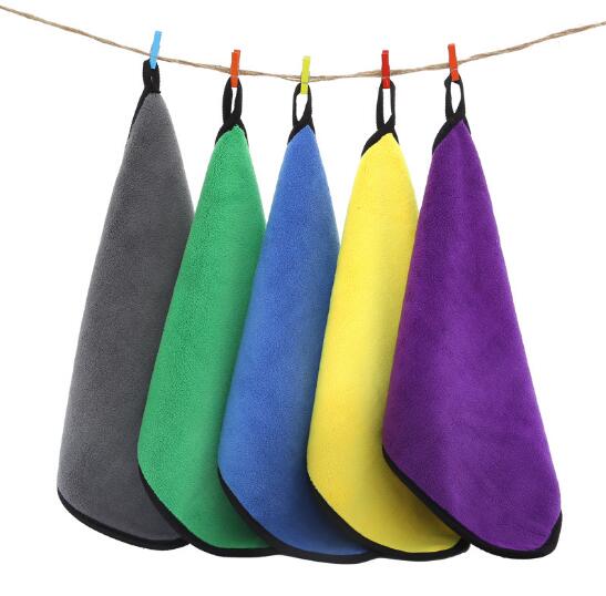 新作★ハンカチ♪ハンドタオル★お掃除用★手拭き★タオル★吸水力強い★多色