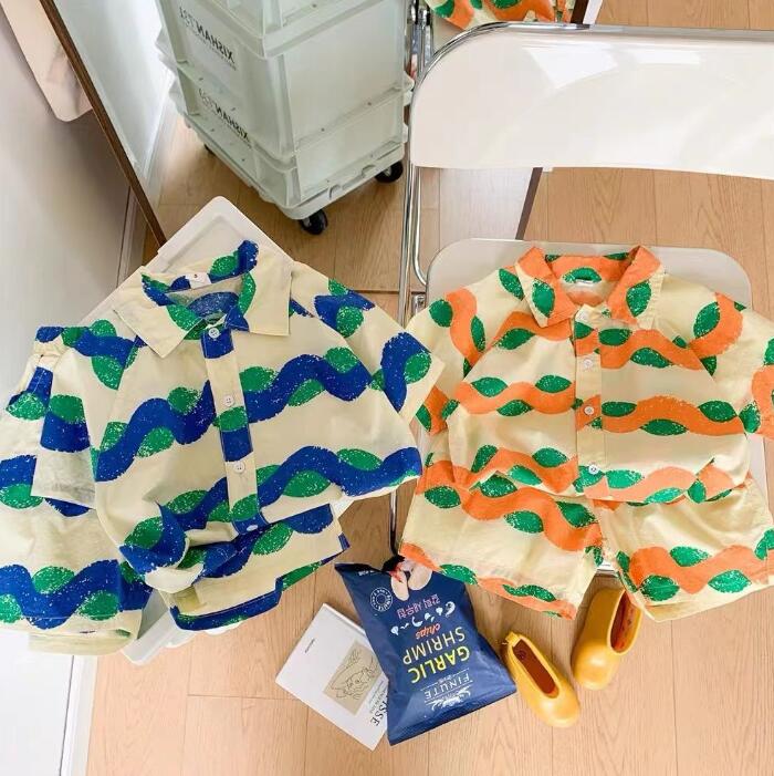 子供服★トップス+パンツ★セットアップ★韓国風子供服★キッズ★カジュアル★2色★80-120CM