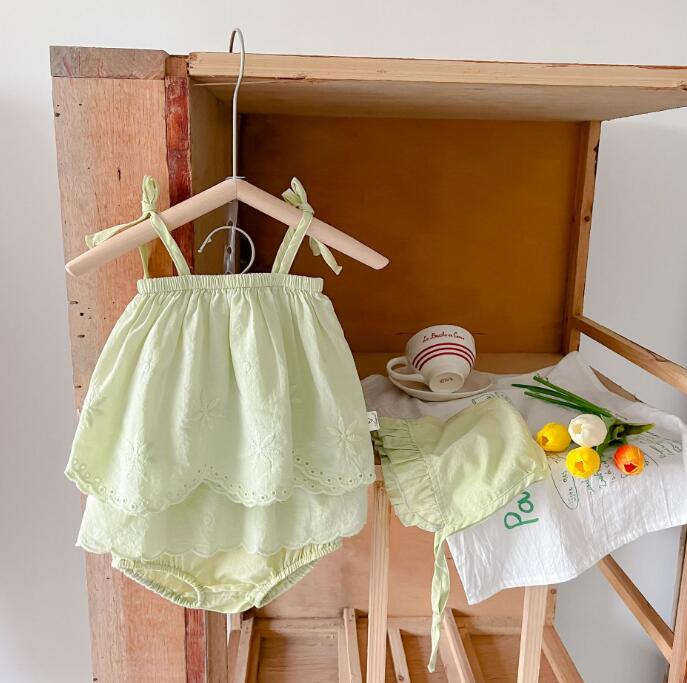 子供服★トップス+パンツ+帽子★セットアップ★韓国風子供服★ベビー★可愛い★66-100CM