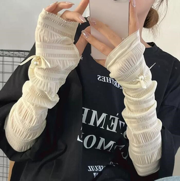 腕カバー★袖カバー★UVカット★日焼け防止★レディース★アームカバー★レース★8色