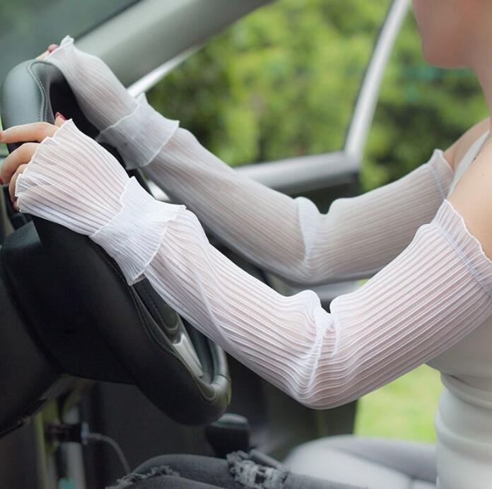 腕カバー★袖カバー★UVカット★日焼け防止★レディース★アームカバー★レース★5色