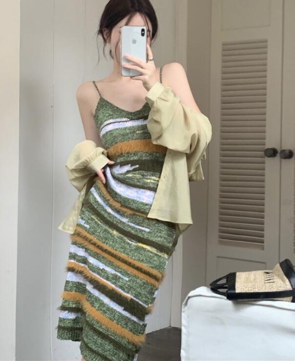 2023新型★レディース服　薄手コート&ワンピース分けて販売★