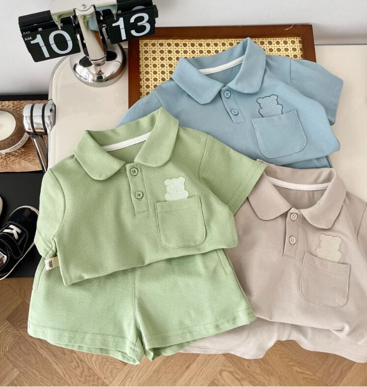 2023★春夏新作★韓国風子供服★トップス+ズボン2セット★3色73-130CM