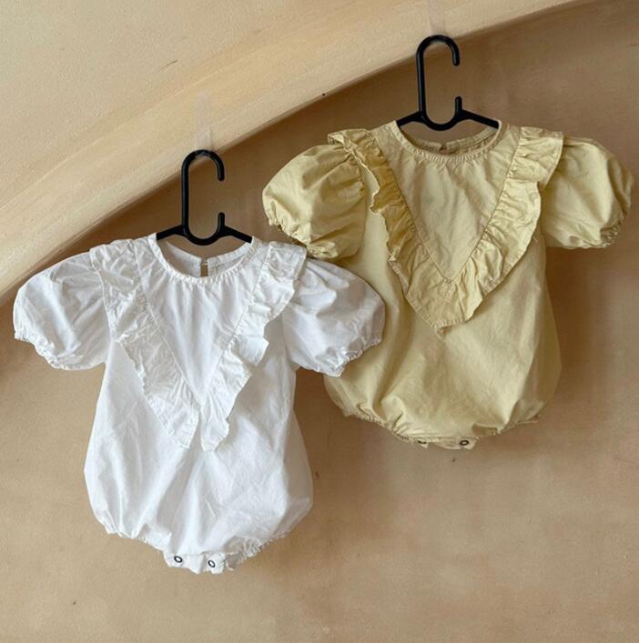 2023★春夏新作★韓国風子供服★ロンパース★2色65-100CM