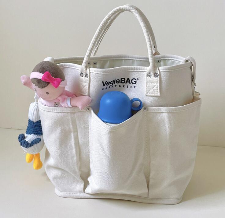 新登場★大容量バッグ　収納袋★出掛け便利　2色