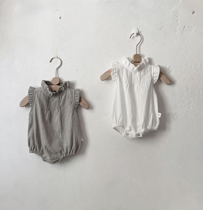 2023★春夏新作★韓国風ベビー服★ロンパース★2色66-90CM