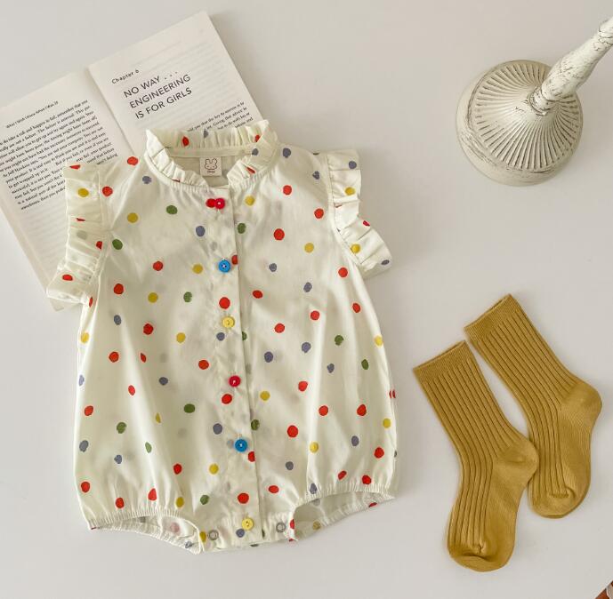 子供服★ロンパース★連体服★韓国風子供服★ベビー★ノースリーブ★66-90CM