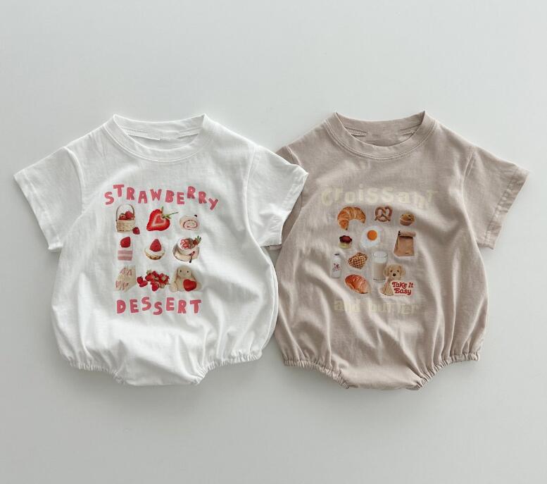 2023年新品★ベビー服　ロンパース★66-100cm★2色