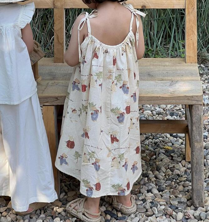 2023★春夏新作★韓国風子供服★吊りワンピース★80-140CM