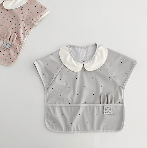 新登場★ベビー涎掛け★食事用★2色