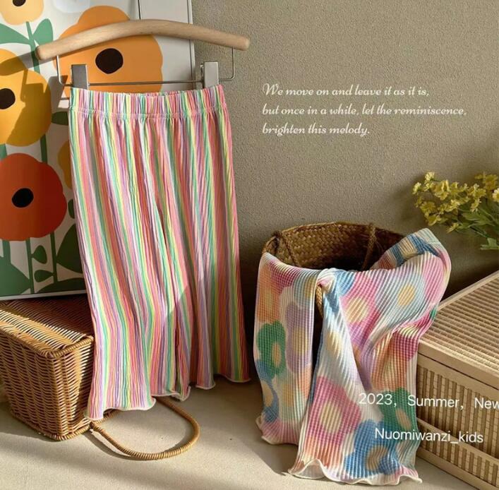 子供服★ズボン★ボトムス★韓国風子供服★キッズ女の子★カジュアル★2色★90-140CM