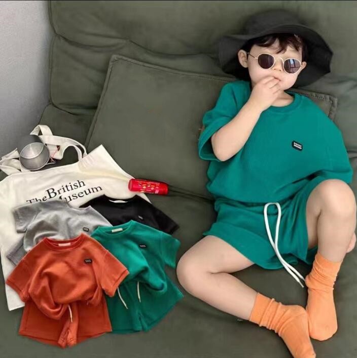 2023★春夏新作★韓国風子供服★トップス+ズボン2セット★4色90-150CM