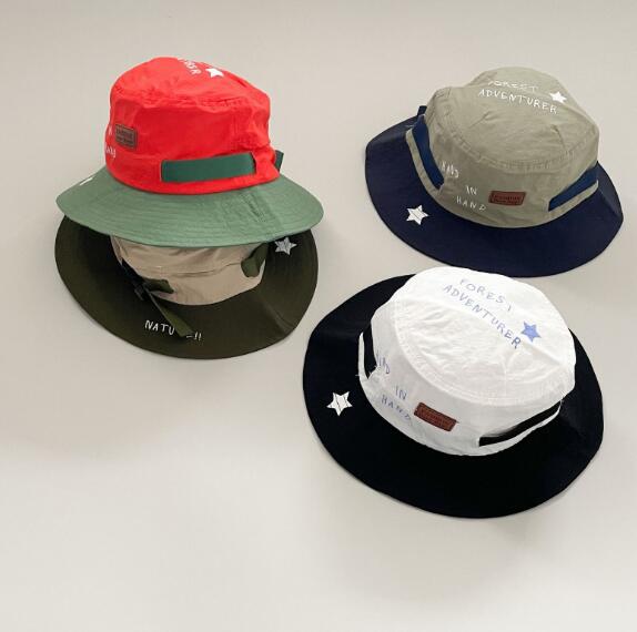 子供用★帽子★バケットハット★キッズ★男女兼用★日焼け防止★韓国風★4色