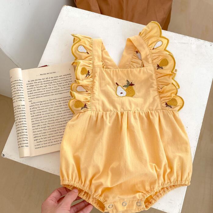 子供服★ロンパース★連体服★韓国風子供服★ベビー★袖なし★可愛い★66-90CM