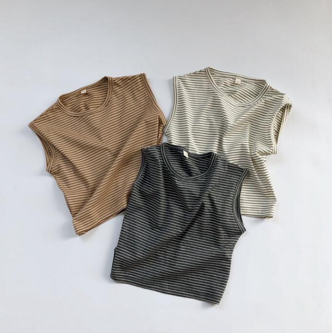 2023★春夏新作★韓国風子供服★ベスト★タンクトップ★3色80-130CM